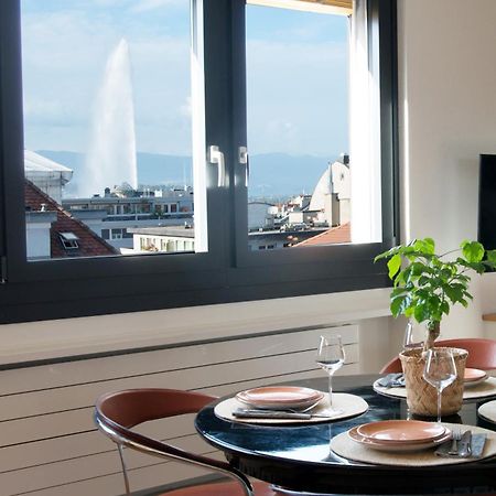 Wowappartements Vue Sur Le Jet D'Eau Genebra Exterior foto