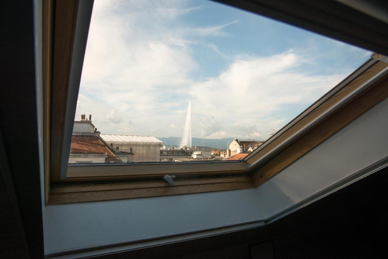 Wowappartements Vue Sur Le Jet D'Eau Genebra Exterior foto